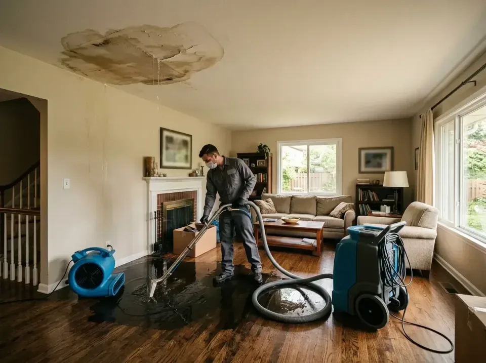 attic-pipe-burst-ceiling-drip-008 — frequently asked questions, Water Damage Restoration & Carpet Care in Brainerd, MN